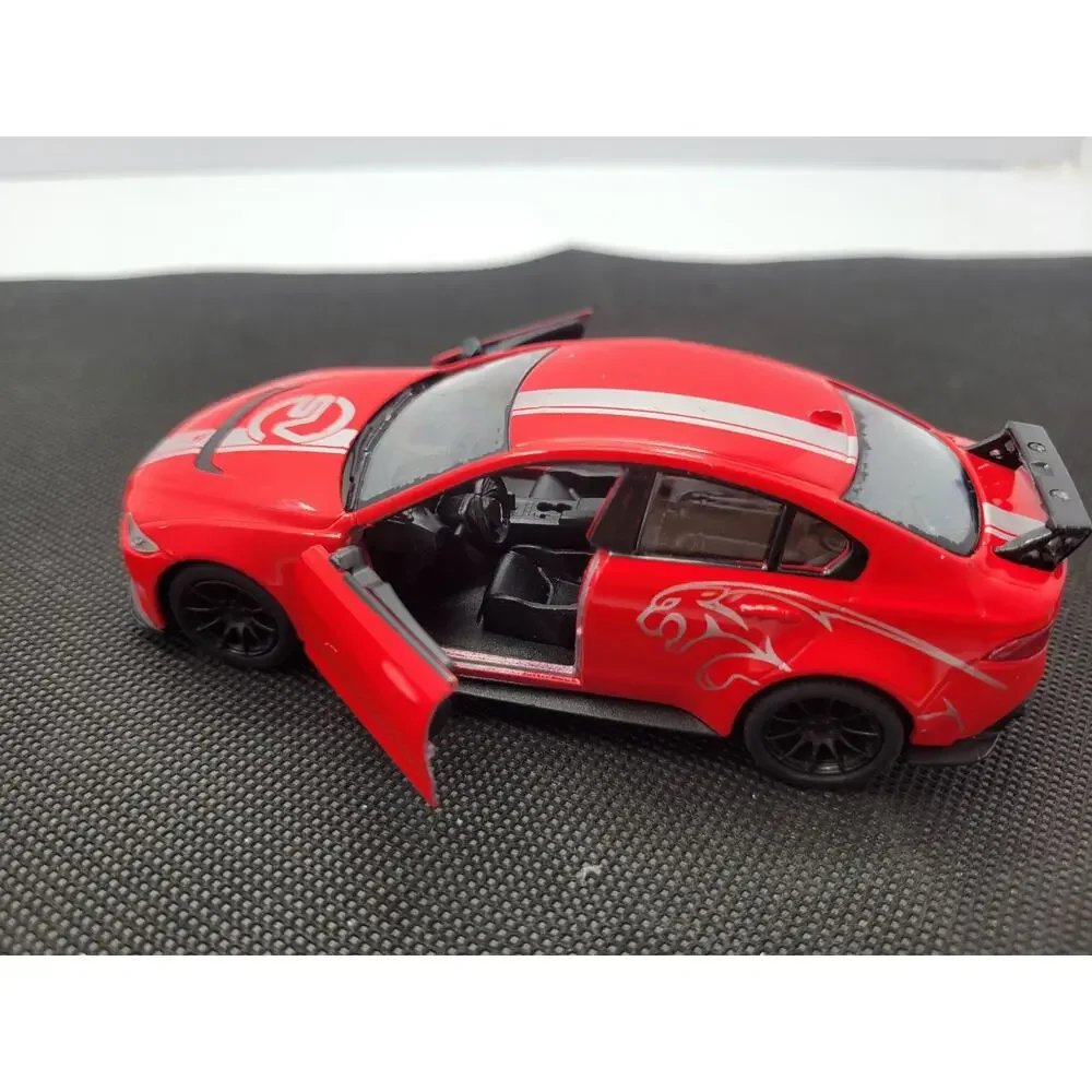 Kinsmart Jaguar XE SV Project 8 Red Diecast Car 1:38 Pull Back Toy Lot 2